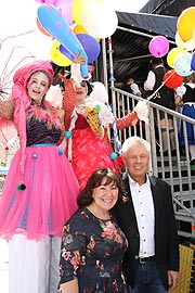 Oberbürgermeister Dieter Reiter mit Frau bei der Eröffung des Stadtgründungsfest 2019 (©Foto:Martin Schmitz)